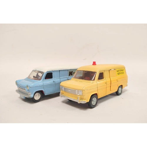 Dinky Toys. Two diecast models to include Ford Transit Van