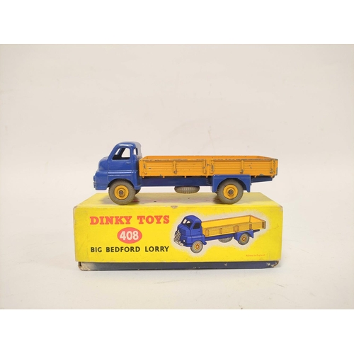 Dinky Toys. Boxed No. 408 Big Bedford lorry comprising of