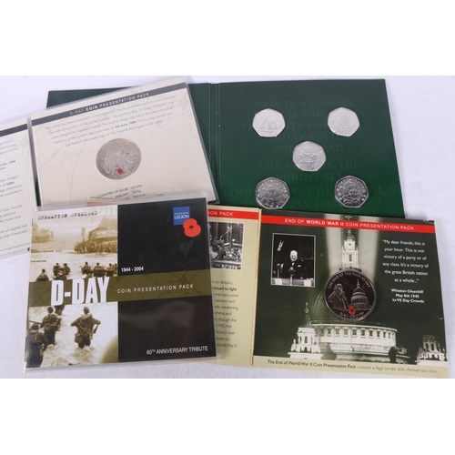 613 - The Bradford Exchange The Normandy Landings D Day 75th anniversary collection. Royal Australian Mint... 