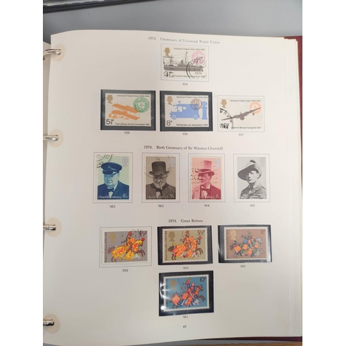 466 - Box containing collector's postage stamps and postcards including four folders of correspondence wit... 