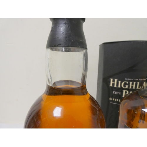 1 - Highland Park 12 years old single malt scotch whisky, 40% vol, 70cl, boxed, with Glen Lauren Mist sc... 