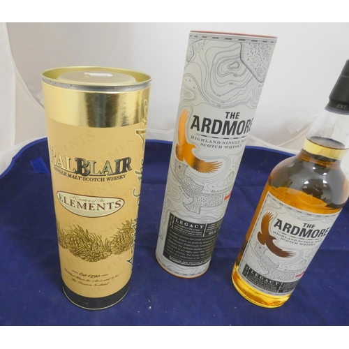 27 - The Ardmore Legacy highland single malt scotch whisky, 40% vol, 70cl, with Balblair A creation of th... 