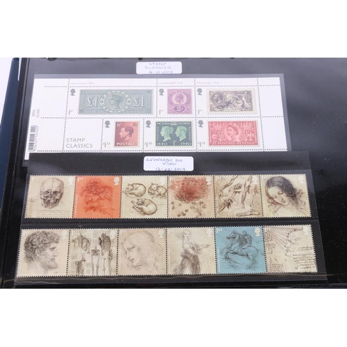 488 - One album of GB mint stamps spanning 2017-2020 including Sherlock Holmes, James Bond, Tomb Raider, V... 