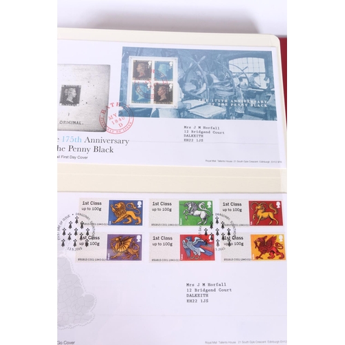 498 - GB first day cover collection spanning 2011-2020 held across five albums, approximately two hundred ... 