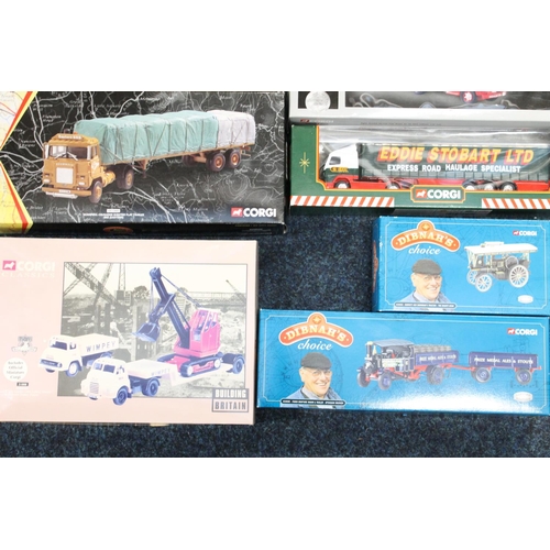 42 - Corgi Classics Building Britain diecast model vehicles 17702 Wimpey Scammell Constructor (x2) and 24... 