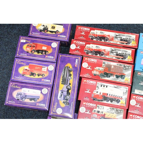 43 - Corgi Classics diecast model vehicles including 22401 British Rail x2, 25001, 15003, 20301, 18601x2,... 