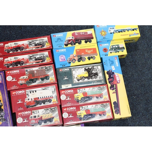 43 - Corgi Classics diecast model vehicles including 22401 British Rail x2, 25001, 15003, 20301, 18601x2,... 