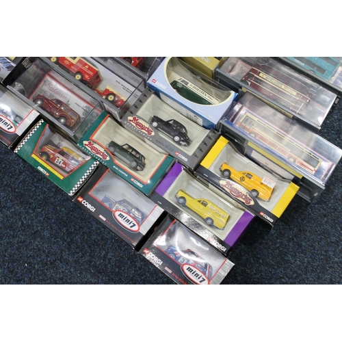 45 - Twenty-three Corgi diecast model vehicles including 57403 Buick with White Metal Kojak Figure, CC005... 