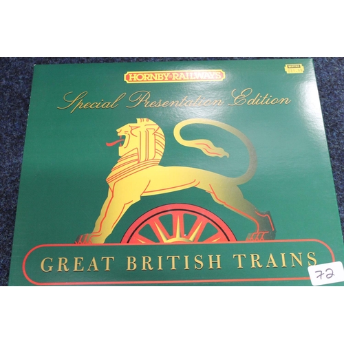 72 - Hornby OO gauge model railways R2031 The Bristolian limited edition train pack with 4-6-2 Venus tend... 