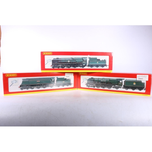 79 - Hornby OO gauge model railways R2231 4-6-2 Duchess of Rutland tender locomotive 46228 BR green boxed... 