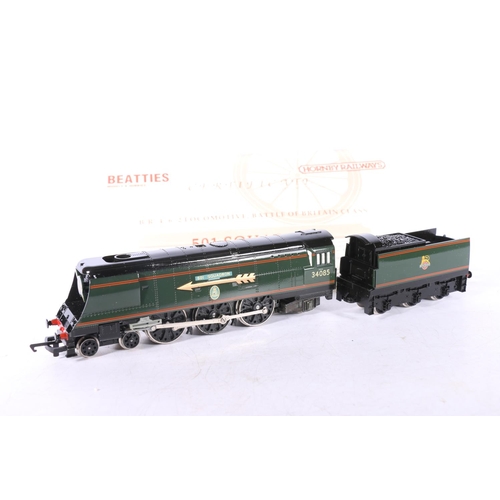 84 - Hornby Top Link OO gauge model railways R265 4-6-2 Bideford tender locomotive 21C119 Southern green,... 