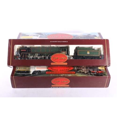 84 - Hornby Top Link OO gauge model railways R265 4-6-2 Bideford tender locomotive 21C119 Southern green,... 