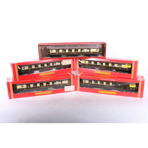 87 - Hornby OO gauge model railways Pullman carriages to include R223 Ibis, R223 Perseus, R223 Cygnus, R2... 