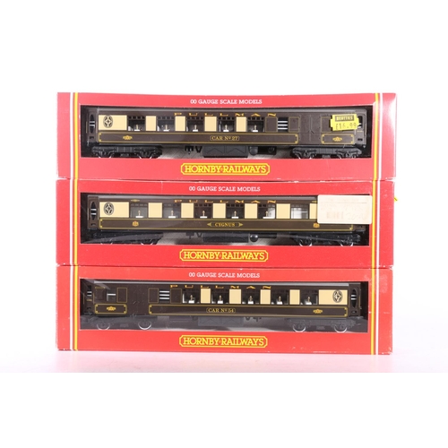 87 - Hornby OO gauge model railways Pullman carriages to include R223 Ibis, R223 Perseus, R223 Cygnus, R2... 