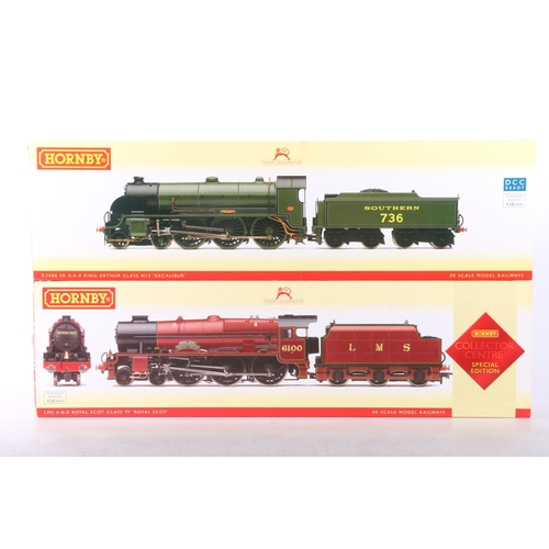 75 - Hornby OO gauge model railways R2580 4-6-0 Excalibur tender locomotive 736 Southern green, DCC Ready... 