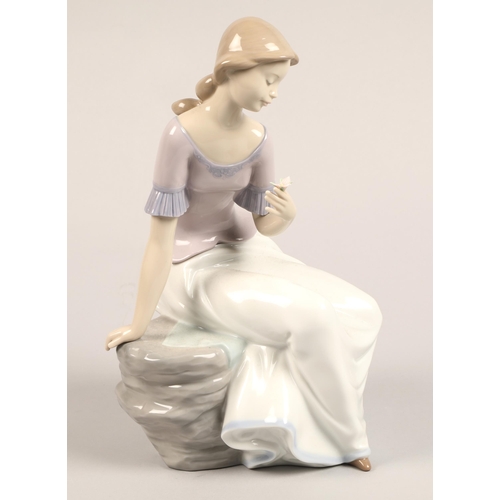 1 - Two Lladro figures, tallest 40 cm high (2)