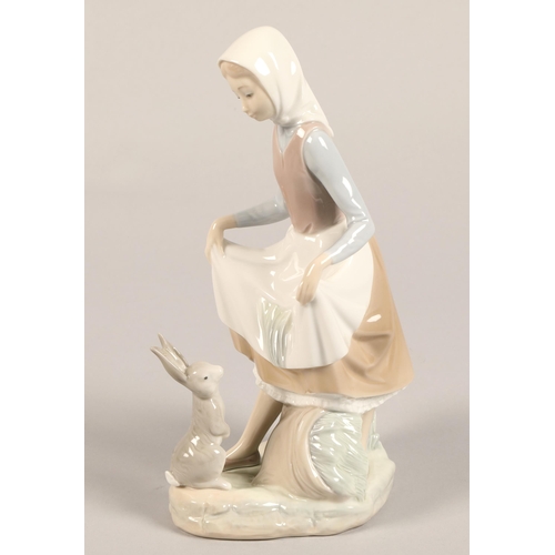 4 - Lladro maid with hare, Nao mother and child (2)