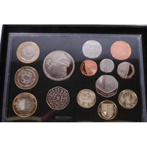 615 - The Royal Mint UNITED KINGDOM Queen Elizabeth II (1952-2022) annual proof coin collection sets for 2... 