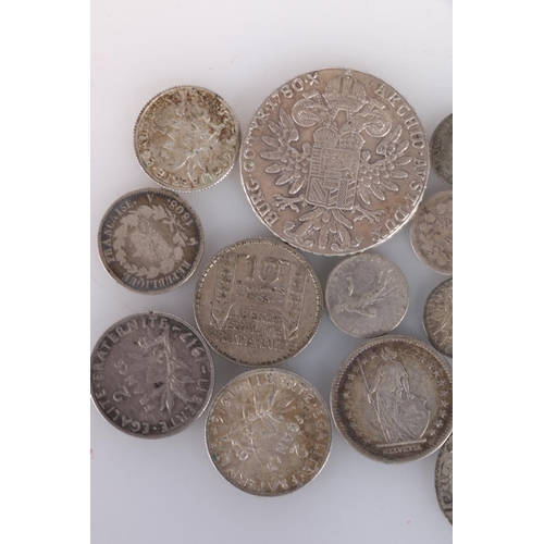 European coin collection to include AUSTRIA Marie Theresa thaler