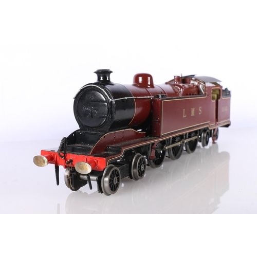 97 - Gladiator Models O gauge model railway, a kit built electric 4-6-4 tank locomotive 11103 LMS maroon.