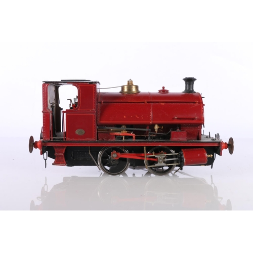 98 - O gauge model railway, a kit built electric 0-4-0 locomotive with oval plaque 'Peckett & Sons Ld... 