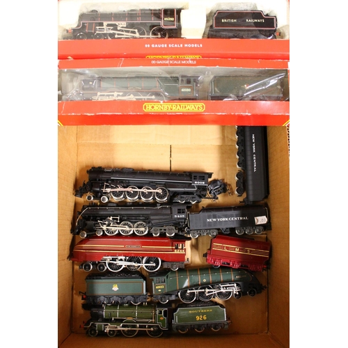 89 - Hornby OO gauge model railways to include R2081 class 5 4-6-0 tender locomotive 45292 BR black boxed... 