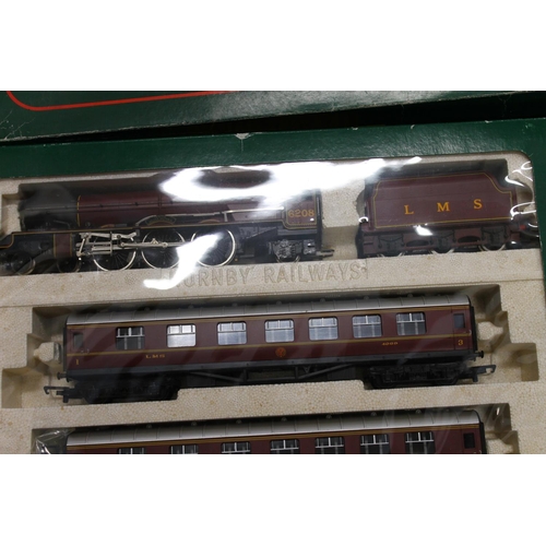 90 - Hornby OO gauge model railways R2033 Royal Scot train pack with 4-6-2 Princess Helena Victoria tende... 