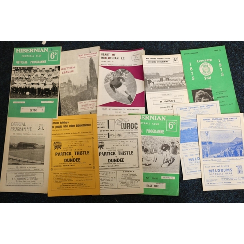 424 - Quantity of Scottish Football Programmes  mainly 70s to include Hibernian V Celtic Scottish Cup 3rd ... 