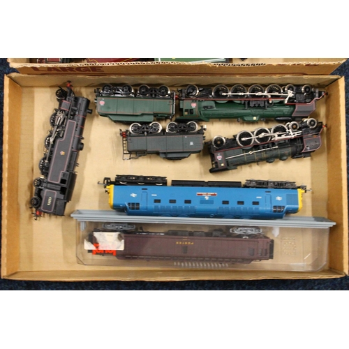 120 - Horny OO gauge model railway locomotives including 4-6-0 Giggleswick 5538 LMS maroon, 4-6-2 Duchess ... 