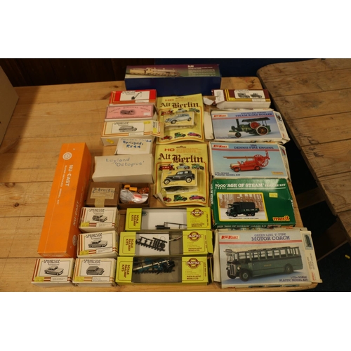 149 - Model kits (unchecked for completeness) to include DJH Consett of Durham K71 LNWR/LMS Claughton 4-6-... 