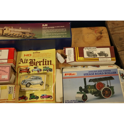 149 - Model kits (unchecked for completeness) to include DJH Consett of Durham K71 LNWR/LMS Claughton 4-6-... 