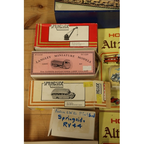 149 - Model kits (unchecked for completeness) to include DJH Consett of Durham K71 LNWR/LMS Claughton 4-6-... 