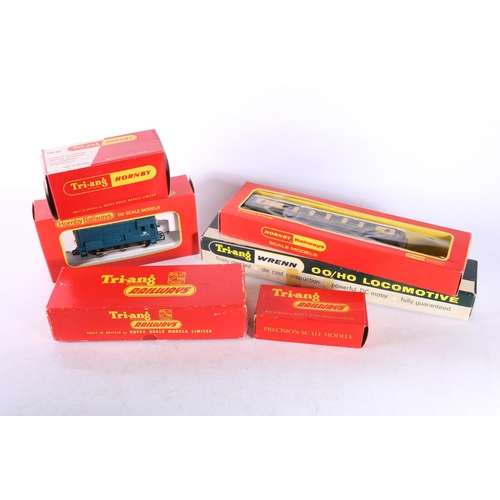 151 - Triang Wrenn OO gauge model railway 2211 Mallard tender locomotive 60022 BR green (af) boxed, Triang... 