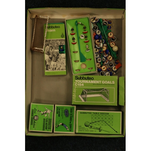 26 - Subbuteo to include Club Edition table soccer, teams to include Celtic, Aston Villa, England, Ranger... 