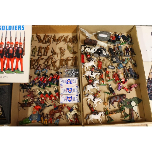 139 - PNF Figurines of Australia Australian Commonwealth Military Forces lead figure set boxed, Britains C... 