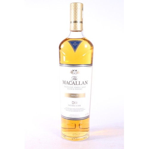 380 - THE MACALLAN Gold Double Cask Highland single malt Scotch whisky 70cl 40% abv. boxed, GLENMORANGIE T... 