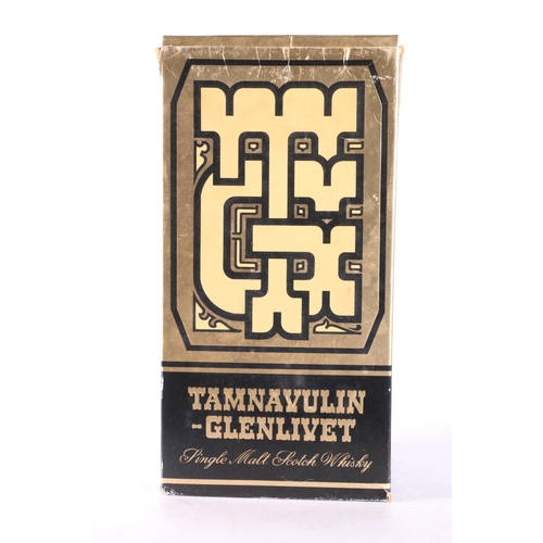 383 - TAMNAVULIN-GLENLIVET 8 year old single malt Scotch whisky, old style bottling, 75° proof, 26 2/3... 