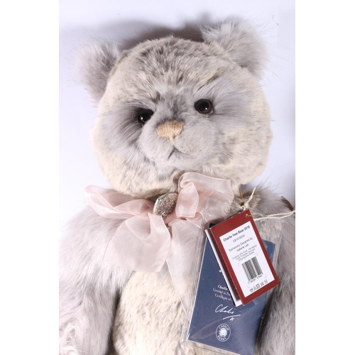 286 - Two limited edition plumo bears from Charlie Bears to include Charlie Year Bear 2018 and Daniella de... 