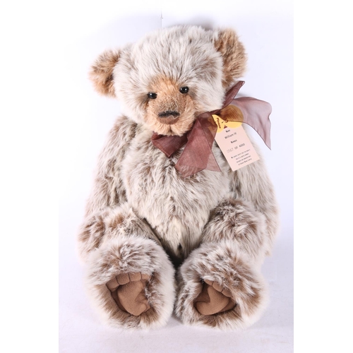 288 - Plush limited edition #0567/4000 bear from Charlie Bears named William IV, designed by Isabelle Lee ... 