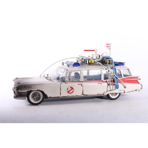 220 - Hasbro 8F0F2 Ghostbusters ECTO-1 Cadillac, Plasma Series, boxed.