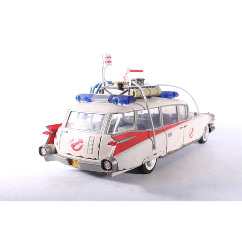 220 - Hasbro 8F0F2 Ghostbusters ECTO-1 Cadillac, Plasma Series, boxed.