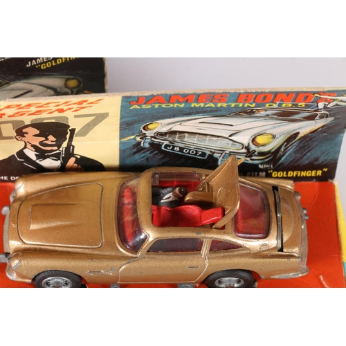 227 - Corgi Toys 261 diecast Special Agent 007 James Bond's Aston Martin DB5 from the James Bond Film Gold... 