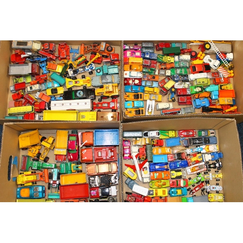 246 - Collection of around 150 playworn diecast model vehicles to include Matcbox etc.