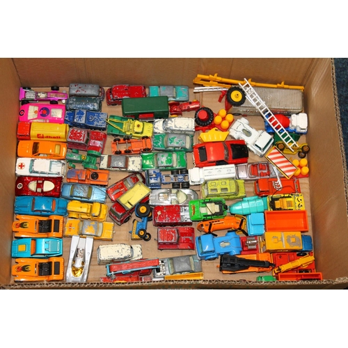 246 - Collection of around 150 playworn diecast model vehicles to include Matcbox etc.