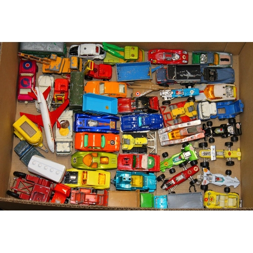 246 - Collection of around 150 playworn diecast model vehicles to include Matcbox etc.