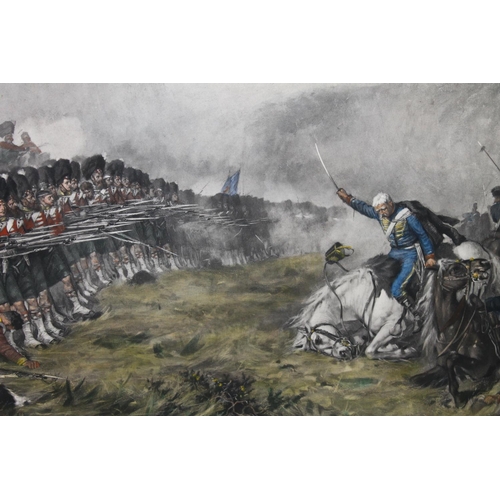 854 - Goupil and Co after ROBERT GIBB The Thin Red Line of Balaclava, print published by Archibald Ramsden... 