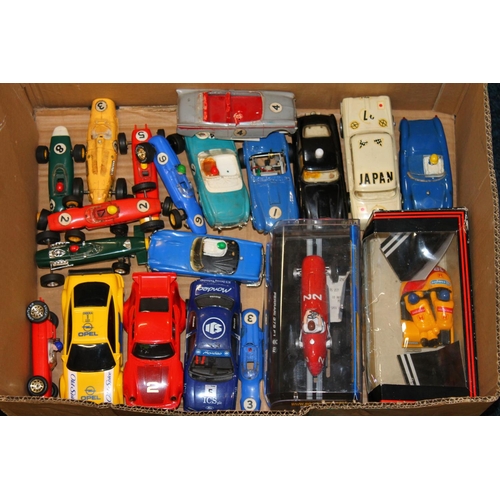 247 - Large collection of Scalextric model motor racing to include C2915 Ferrari 375 F1 boxed, C239 Motorb... 