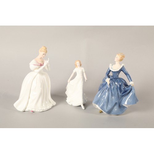 40 - Three Royal Doulton figures - 'Sentiments Friendship', 'Fragrance' & 'Denise' (3)