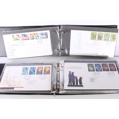 518 - Five albums of GB first day covers FDC, approximately 280 in total spanning 1965-1992.