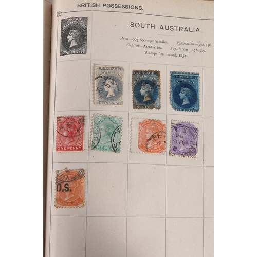 528 - Stamp collection to include AUSTRALIA, NEW ZEALAND, NEW SOUTH WALES, QUEENSLAND, STRAITS SETTLEMENTS... 